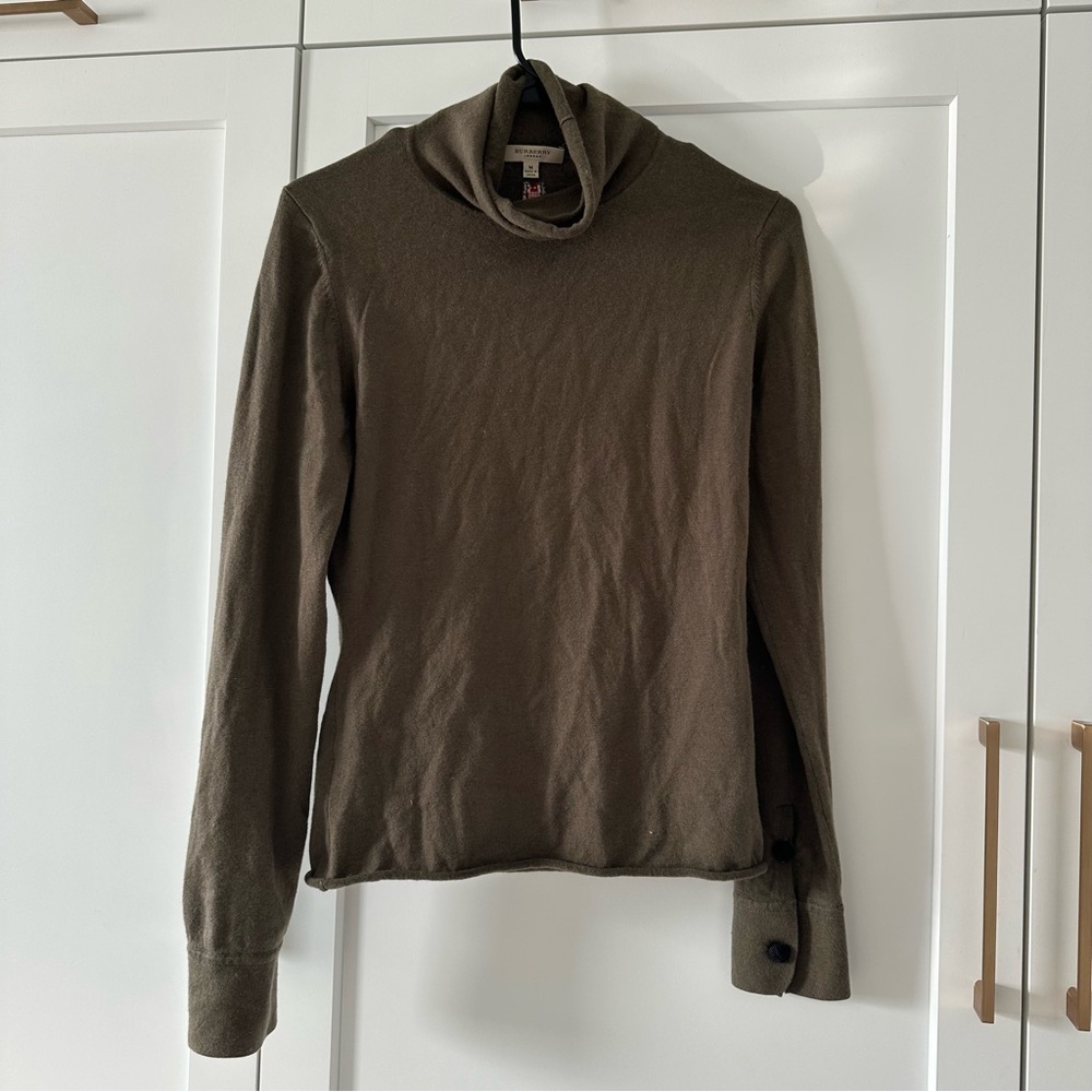Burberry olive Turtleneck Sweater